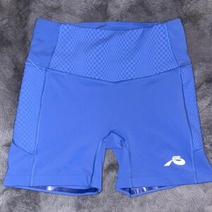 Women's Bandit High-Rise Bike Shorts in Cobalt Blue — Performance Fit